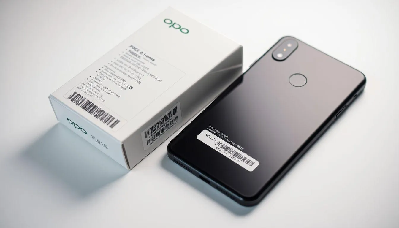 Memeriksa Tipe HP Oppo dari Kemasan dan Body Perangkat (c) Ilustrasi AI