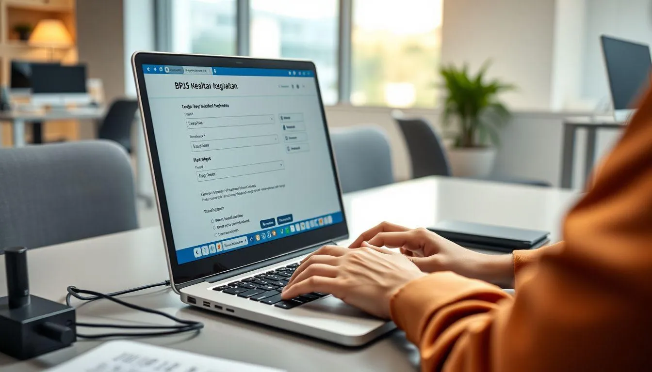 Cara Cek Tunggakan Melalui Website Resmi BPJS Kesehatan (c) Ilustrasi AI