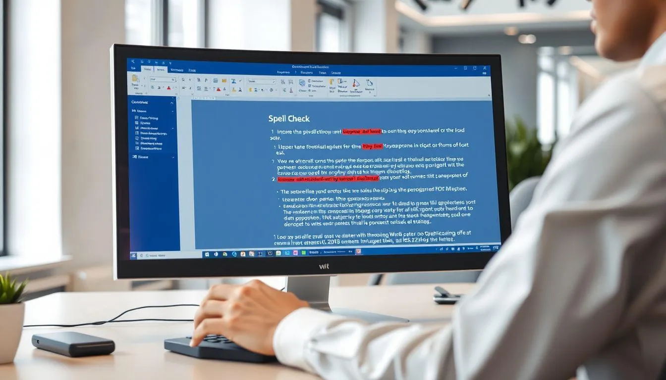 Cara Menggunakan Fitur Spelling and Grammar (c) Ilustrasi AI