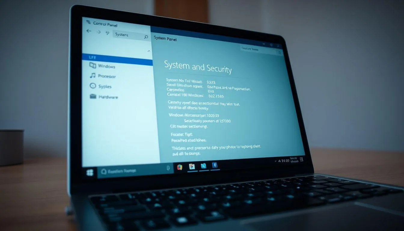 Cara Cek Windows Melalui Control Panel (credit:Image by AI)