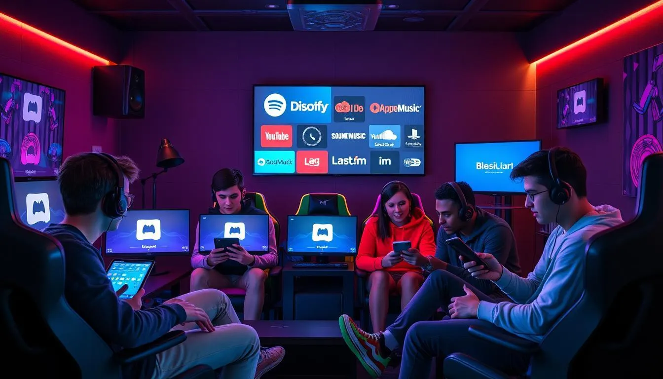 Alternatif Selain Spotify (c) Ilustrasi AI