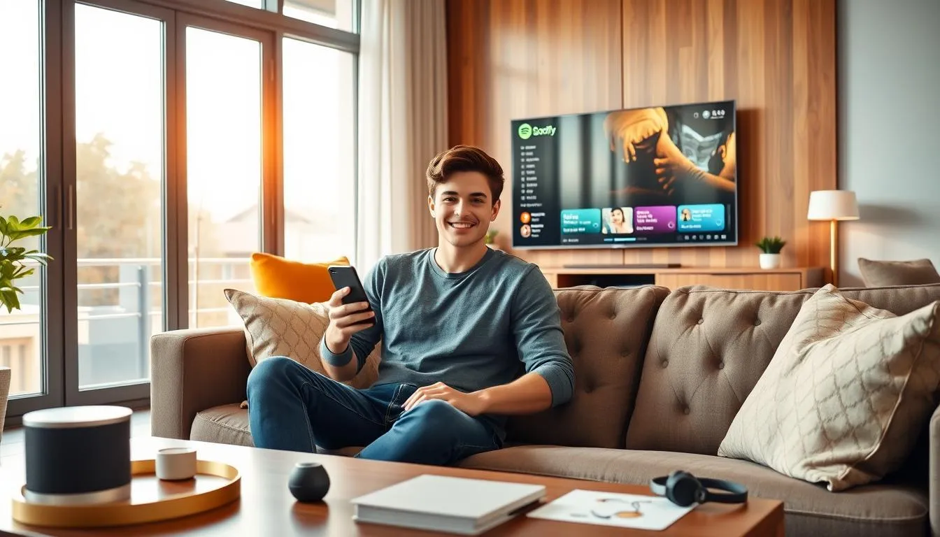 Mengenal Spotify Connect (c) Ilustrasi AI