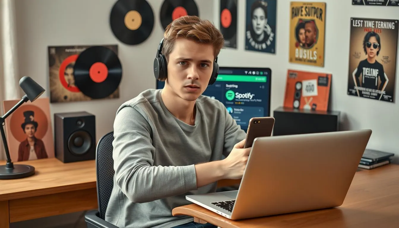 Pengertian Konversi Spotify ke MP3 (c) Ilustrasi AI