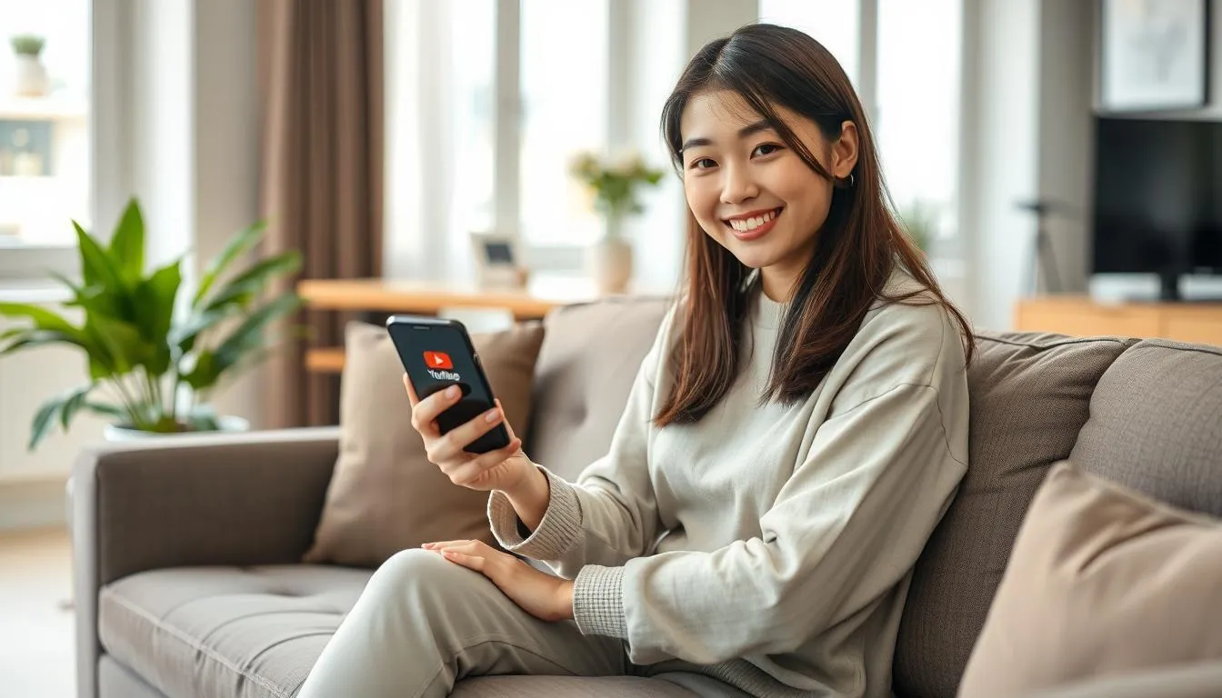 Cara Copy Link YouTube di iPhone (c) Ilustrasi AI