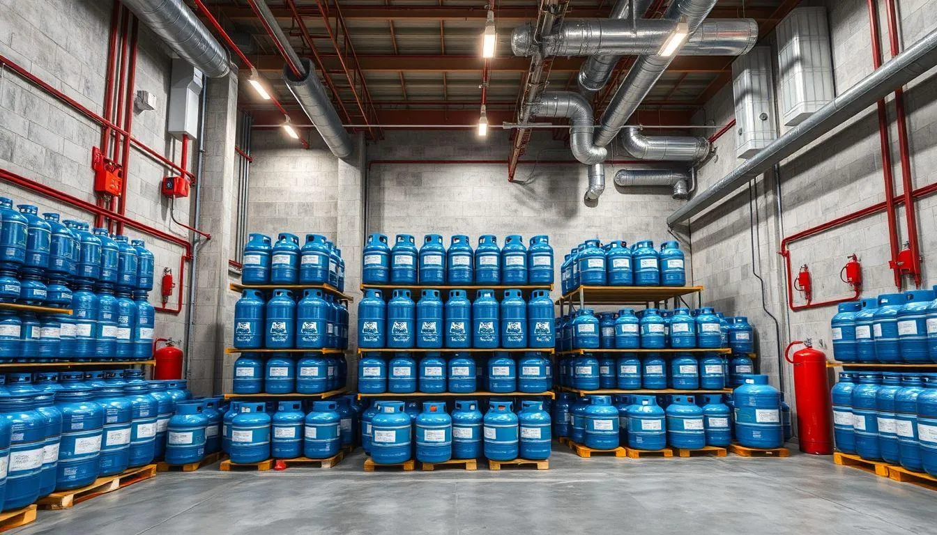 Standar Fasilitas dan Keselamatan Operasional (c) Ilustrasi AI