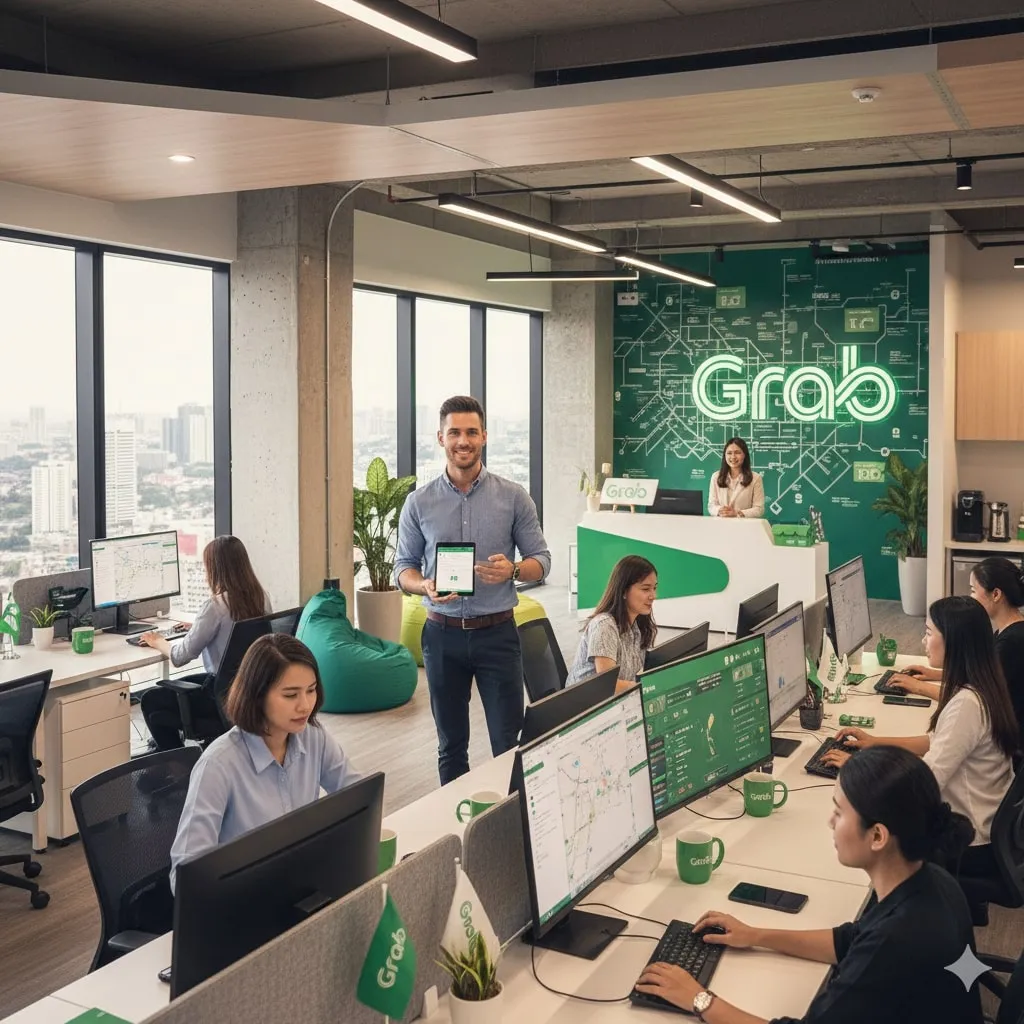 Persyaratan Dasar Menjadi Mitra Driver Grab (c) Ilustrasi AI