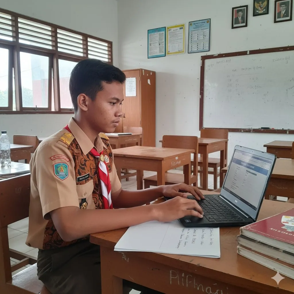 Langkah-Langkah Cara Daftar Akun SNPMB (c) Ilustrasi AI