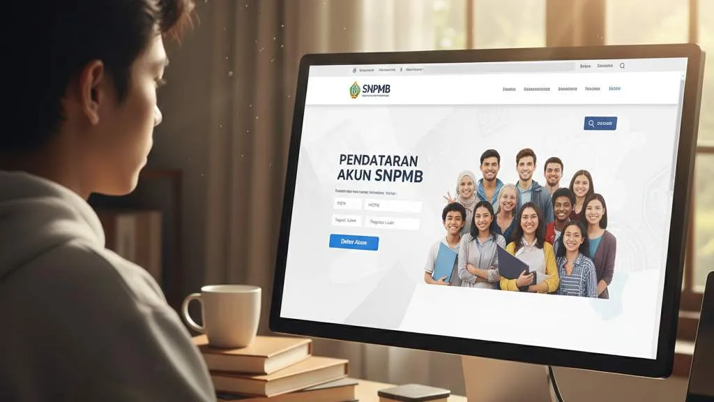 Jadwal Pendaftaran Akun SNPMB untuk Gap Year (c) Ilustrasi AI