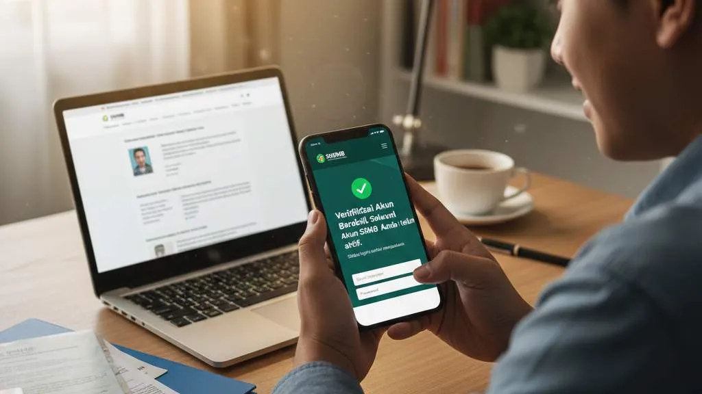 Upload Foto dan Finalisasi Akun SNPMB (c) Ilustrasi AI
