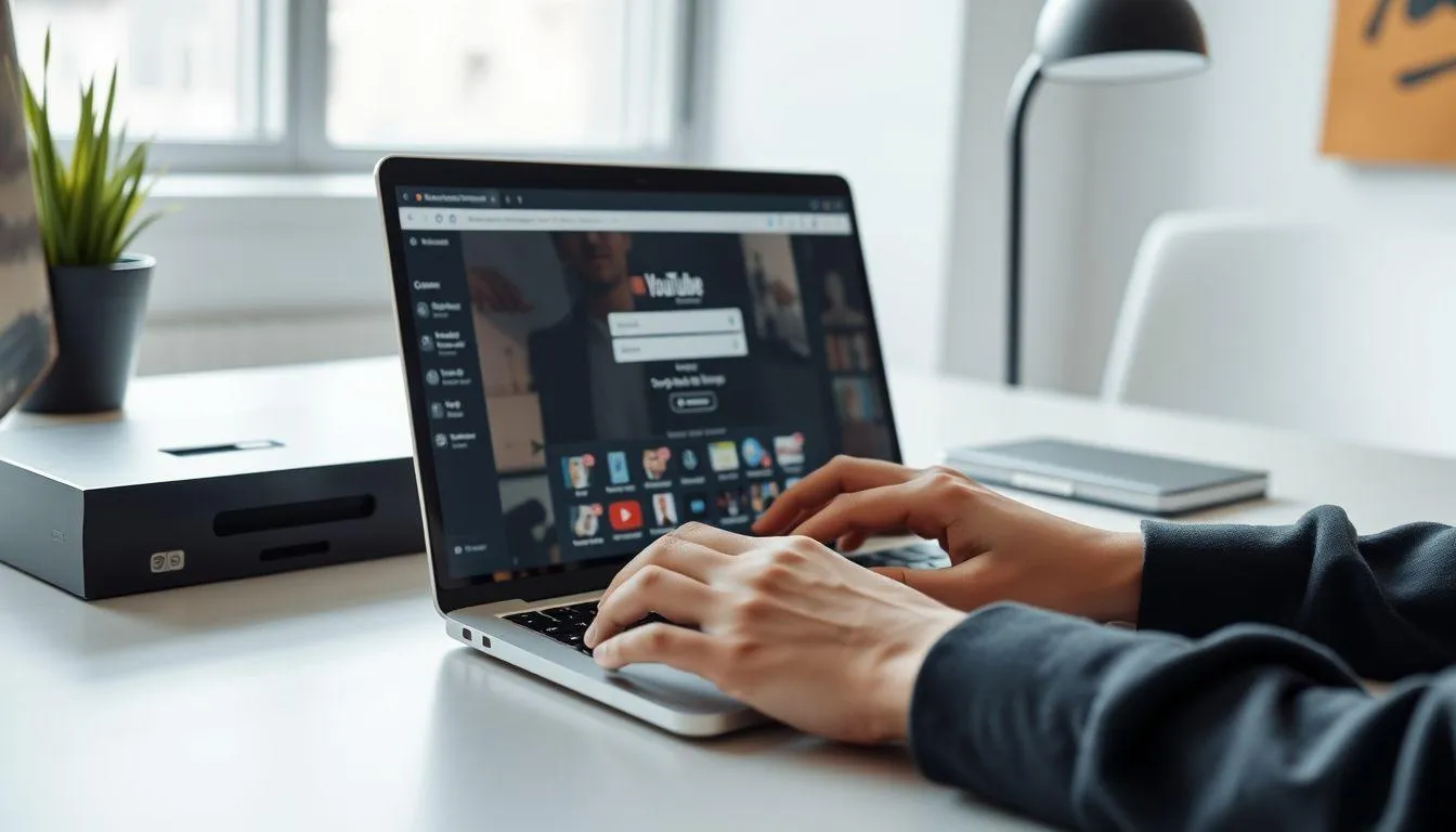 Langkah-Langkah Cara Daftar Akun YouTube di Laptop (c) Ilustrasi AI