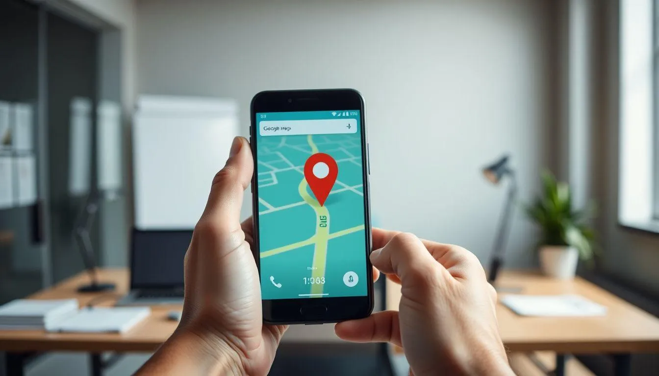 Cara Daftar Alamat di Google Maps Melalui Android (c) Ilustrasi AI