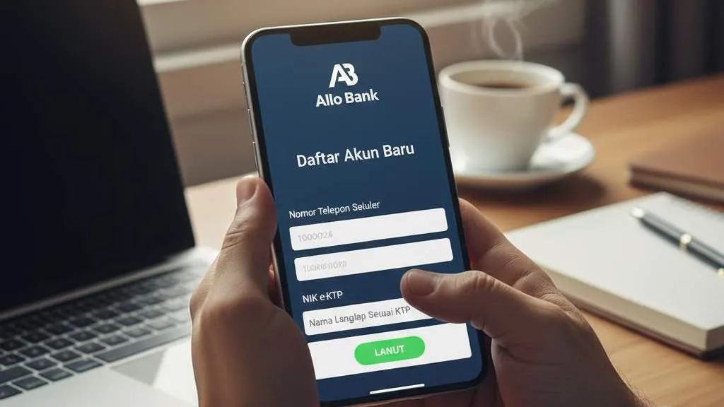 Syarat dan Ketentuan Pendaftaran Allo Bank (c) Ilustrasi AI
