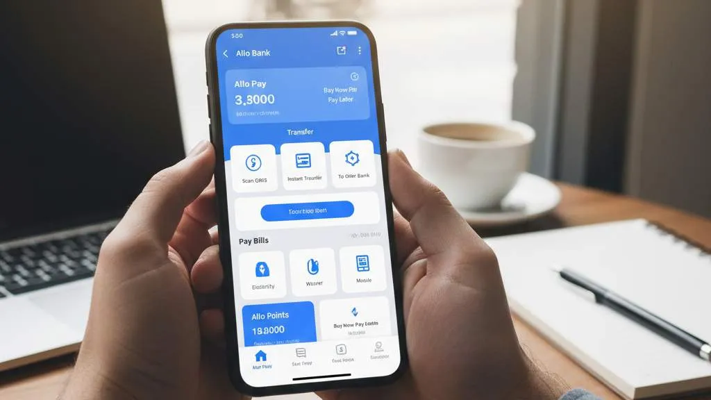Tips Keamanan dan Penggunaan Allo Bank (c) Ilustrasi AI