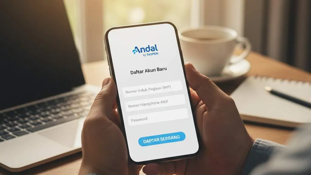 Cara Melakukan Autentikasi Setelah Terdaftar (c) Ilustrasi AI