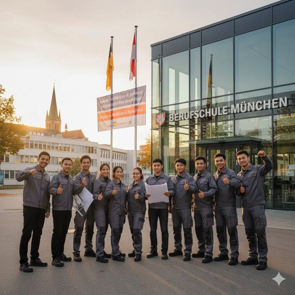 Pengertian dan Sistem Ausbildung di Jerman (c) Ilustrasi AI