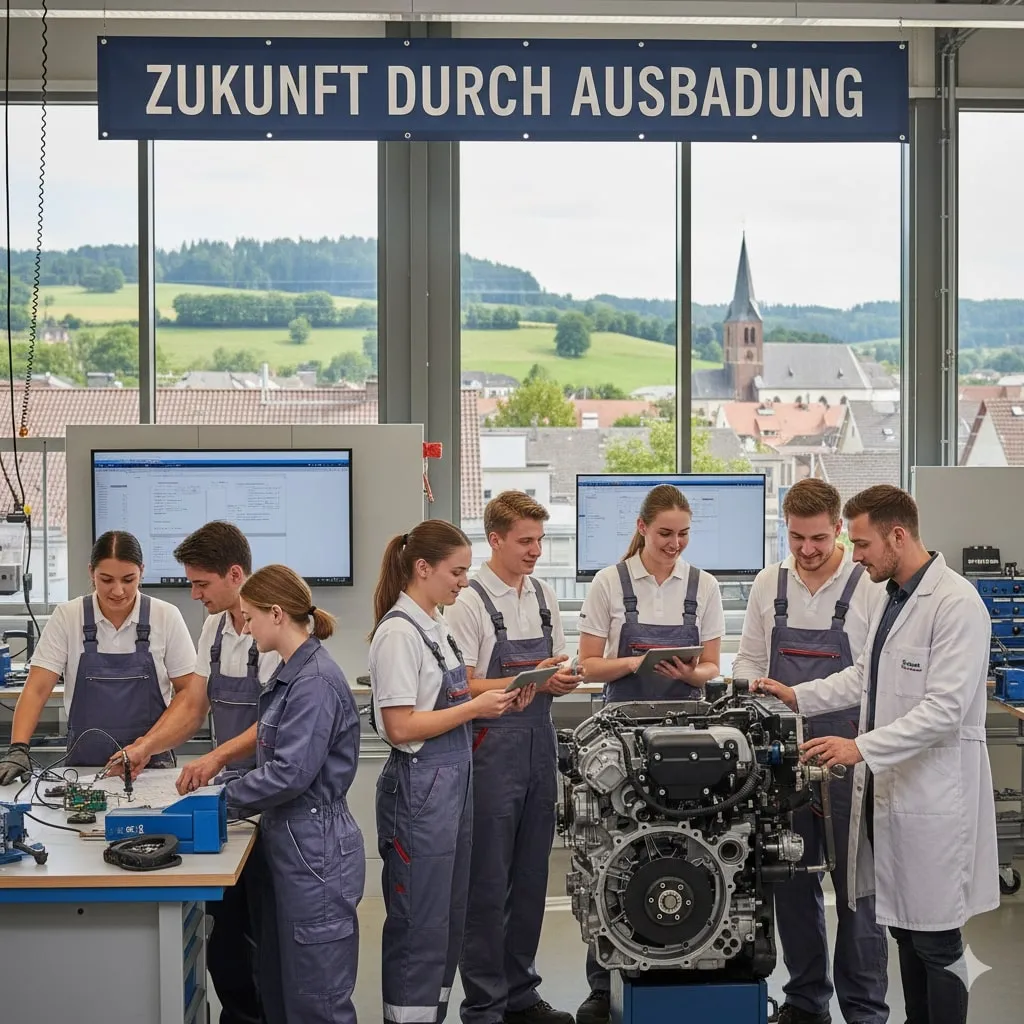 Bidang Ausbildung yang Tersedia (c) Ilustrasi AI