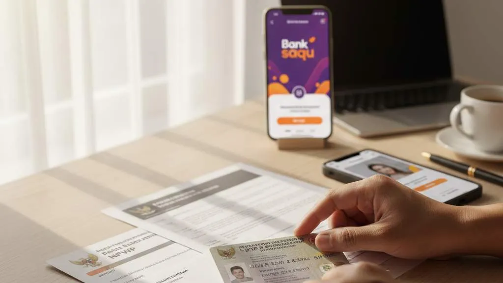 Syarat dan Ketentuan Daftar Bank Saqu (c) Ilustrasi AI