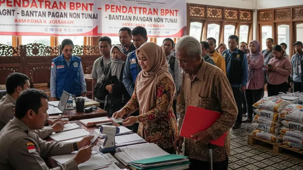 Pengertian dan Manfaat BPNT (c) Ilustrasi AI