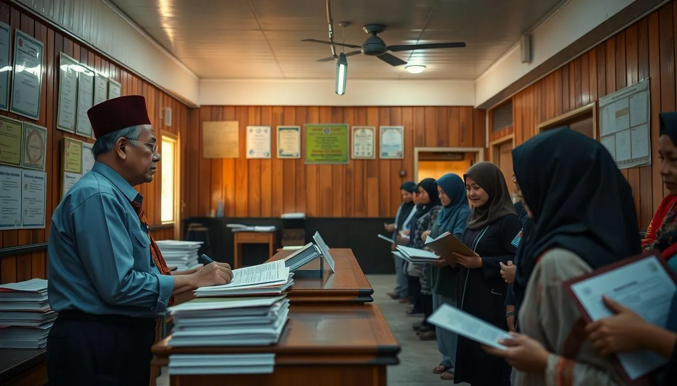 Cara Daftar Bansos Kemensos Secara Offline (c) Ilustrasi AI