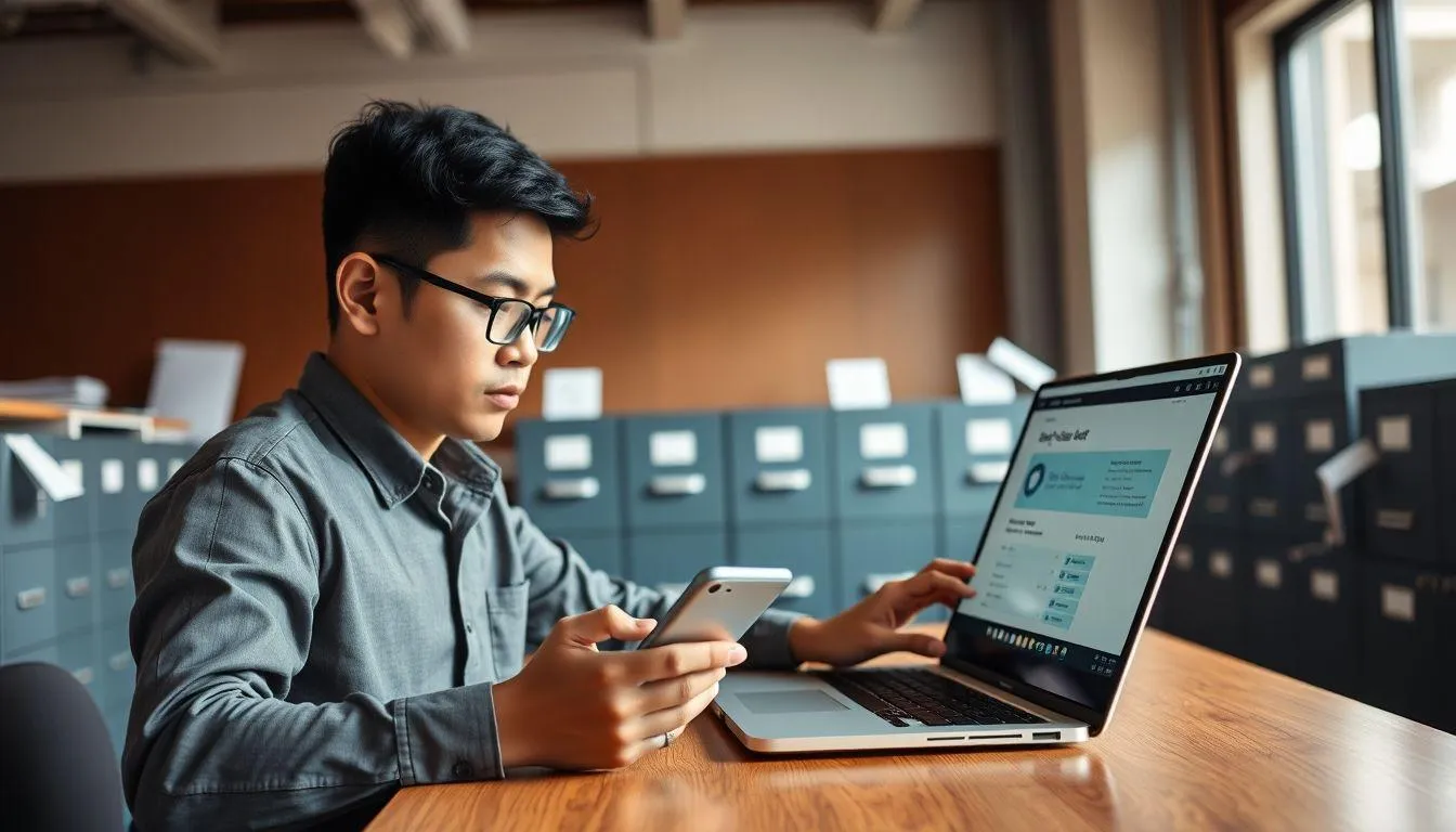 Cara Mengecek Status Pendaftaran (c) Ilustrasi AI