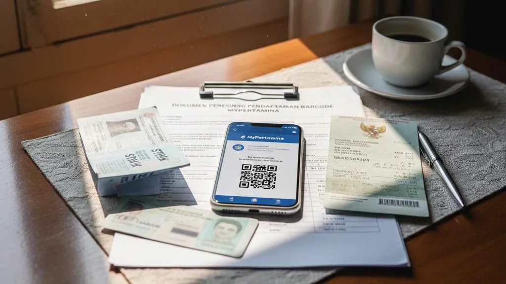 Persyaratan Dokumen untuk Pendaftaran Barcode (c) Ilustrasi AI