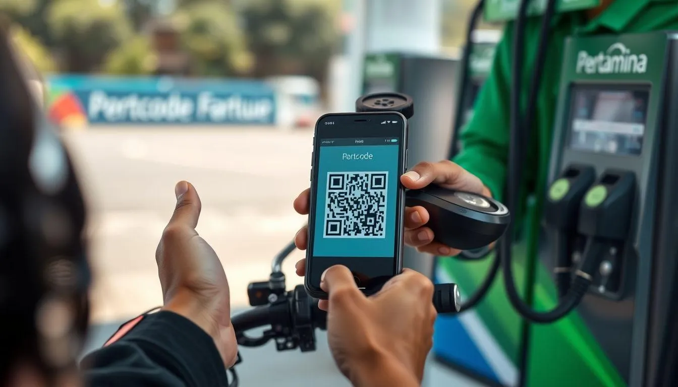Mengapa Barcode Pertamina Penting bagi Pemilik Kendaraan (c) Ilustrasi AI