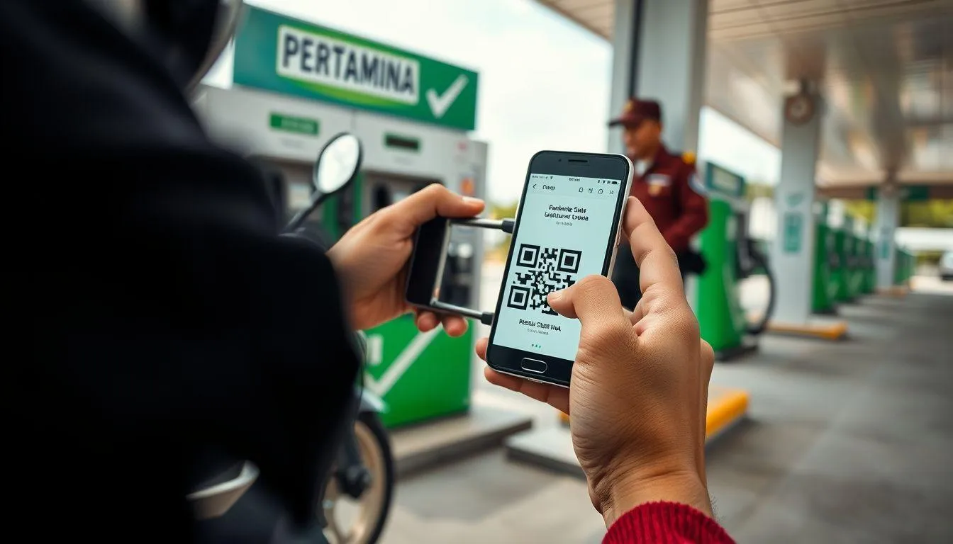 Pastikan Barcode Pertamina Anda Aktif (c) Ilustrasi AI