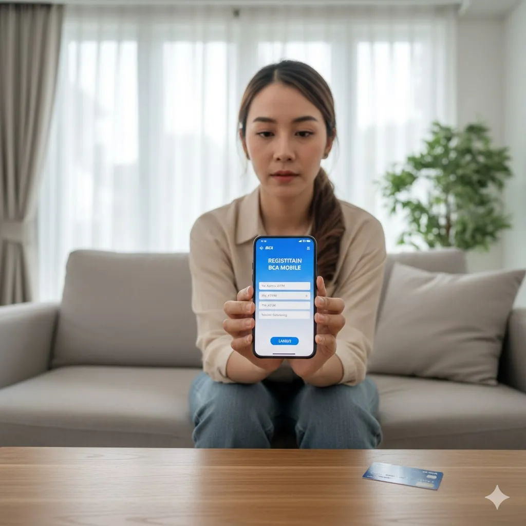 Aktivasi Fitur Finansial BCA Mobile (c) Ilustrasi AI