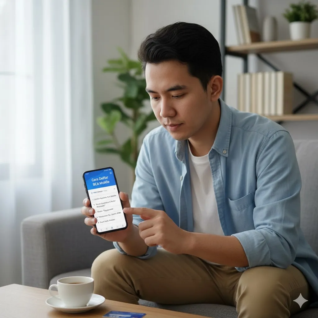 Fitur dan Layanan BCA Mobile (c) Ilustrasi AI