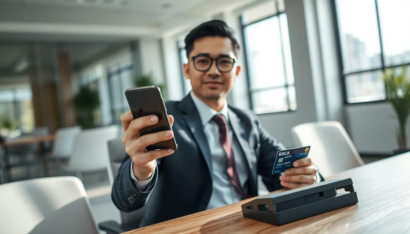 Proses Aktivasi BCA Mobile Melalui Aplikasi (c) Ilustrasi AI