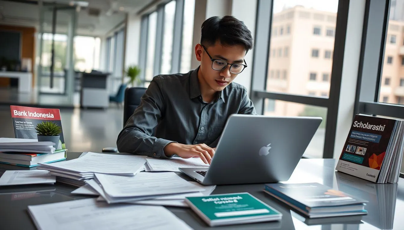 Tahapan Cara Daftar Beasiswa Bank Indonesia (c) Ilustrasi AI