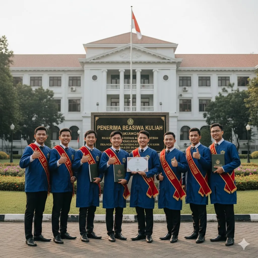 Langkah-Langkah Persiapan Sebelum Mendaftar Beasiswa (c) Ilustrasi AI