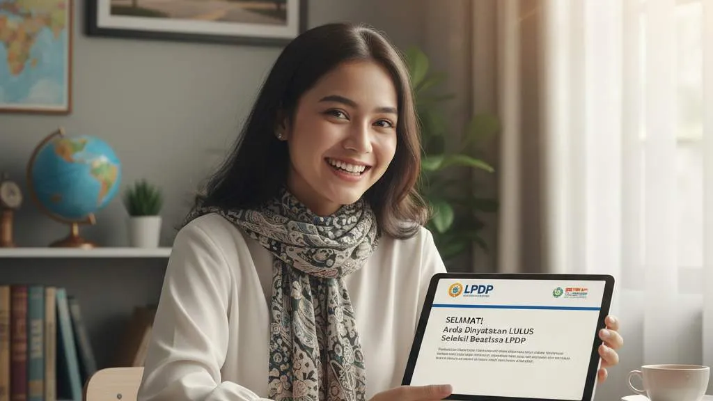 Pengertian dan Gambaran Umum Beasiswa LPDP (c) Ilustrasi AI