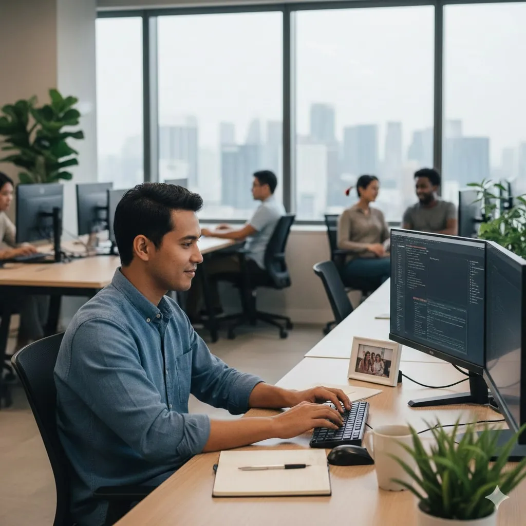 Langkah-Langkah Cara Daftar Binance (c) Ilustrasi AI