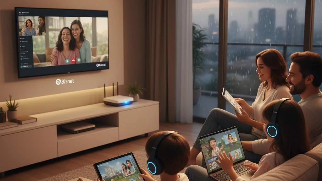 Pengertian dan Layanan Biznet Home (c) Ilustrasi AI