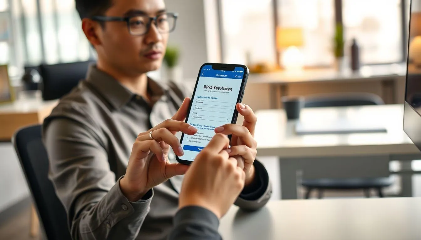 Cara Daftar BPJS Gratis Melalui Website Resmi (c) Ilustrasi AI