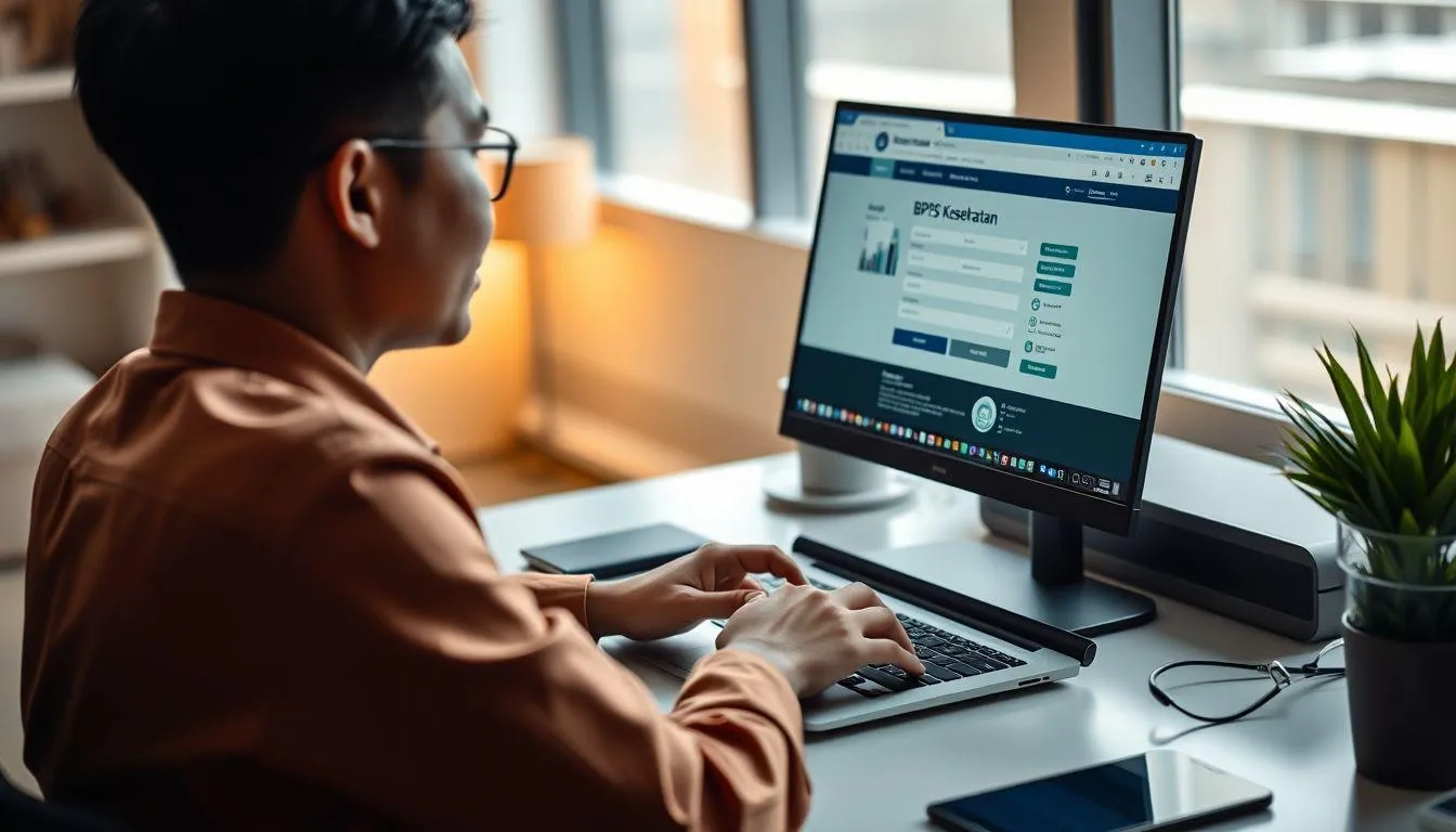 Cara Daftar Melalui Website Resmi BPJS Kesehatan (c) Ilustrasi AI