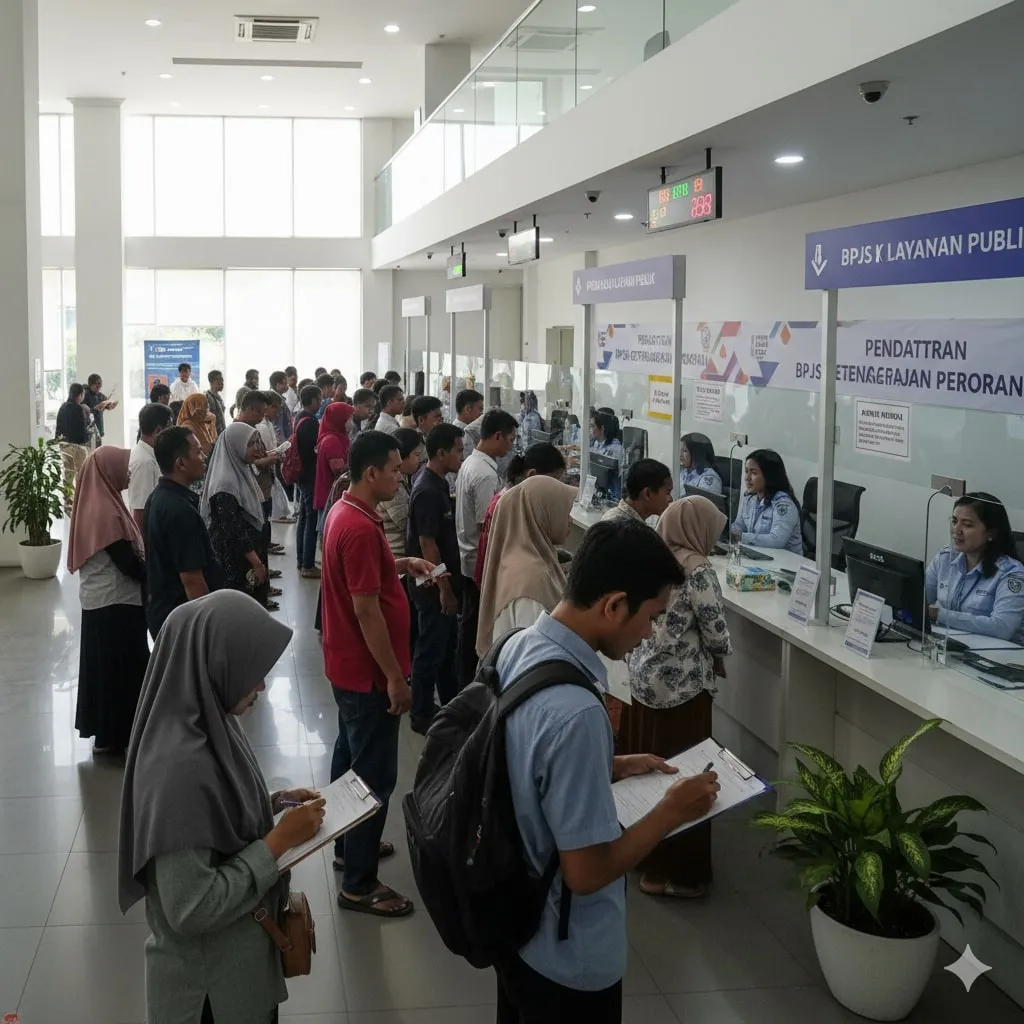 Pengertian BPJS Ketenagakerjaan Perorangan (c) Ilustrasi AI