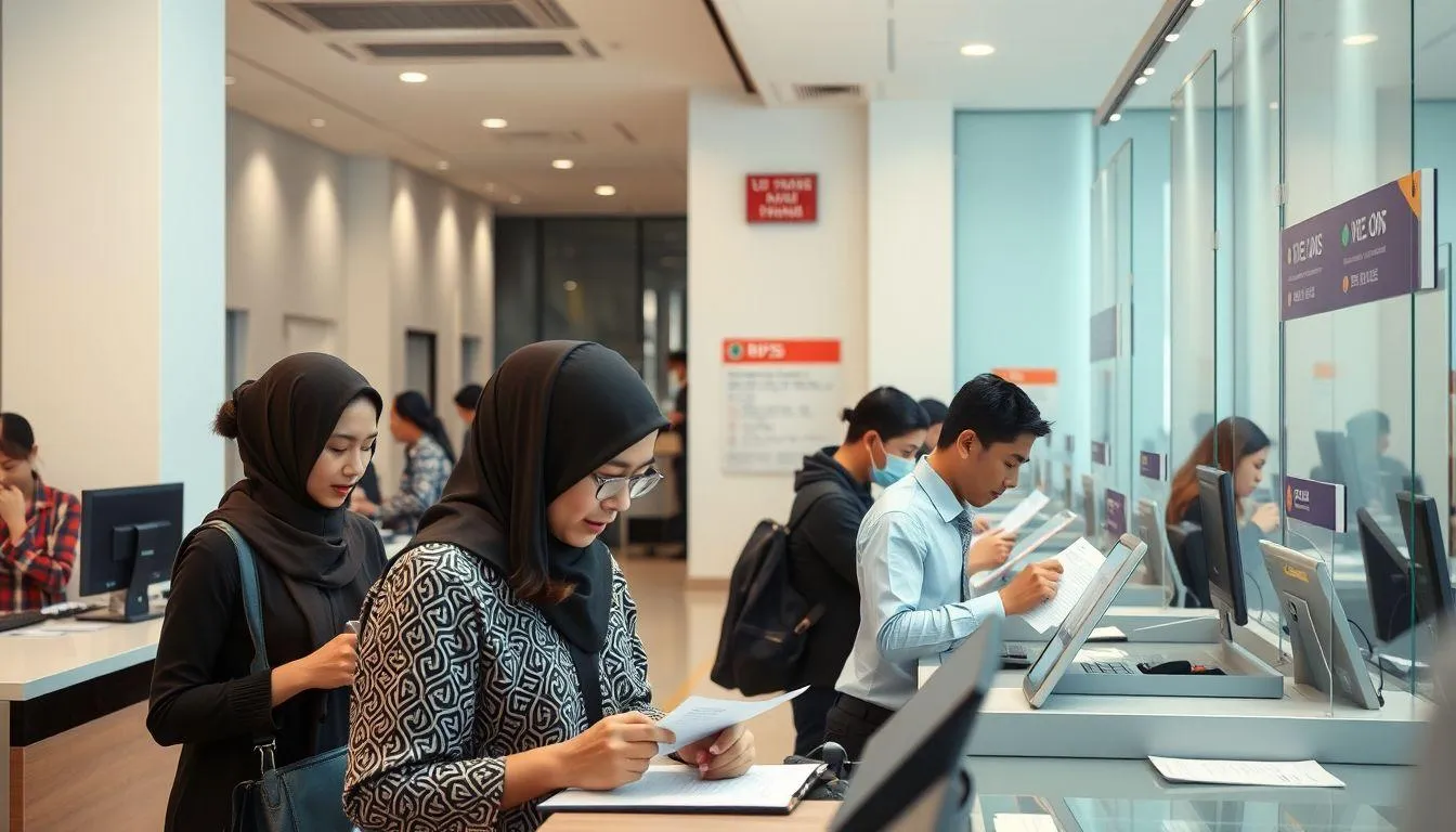 Alternatif Pendaftaran Melalui Service Point Office (SPO) (c) Ilustrasi AI