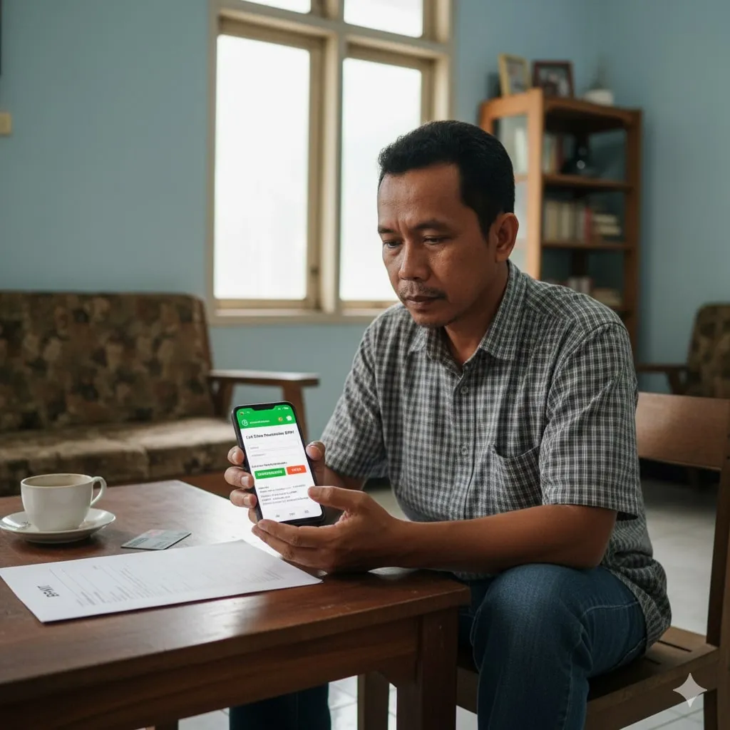 Langkah-Langkah Cara Daftar BPNT Online (c) Ilustrasi AI