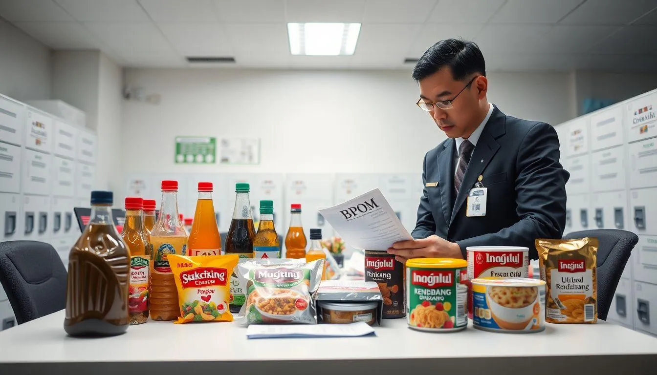 Jenis Produk Makanan yang Wajib Daftar BPOM (c) Ilustrasi AI