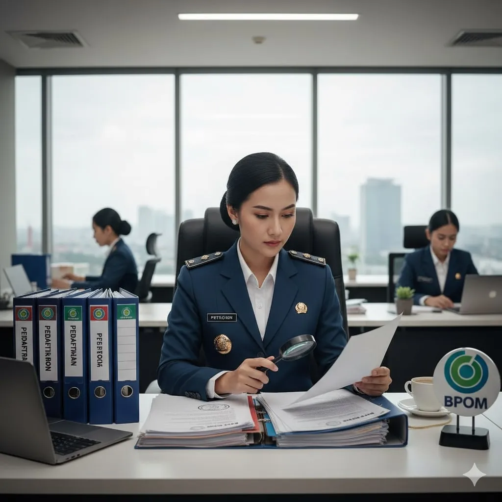 Persyaratan Dokumen untuk Pendaftaran BPOM (c) Ilustrasi AI