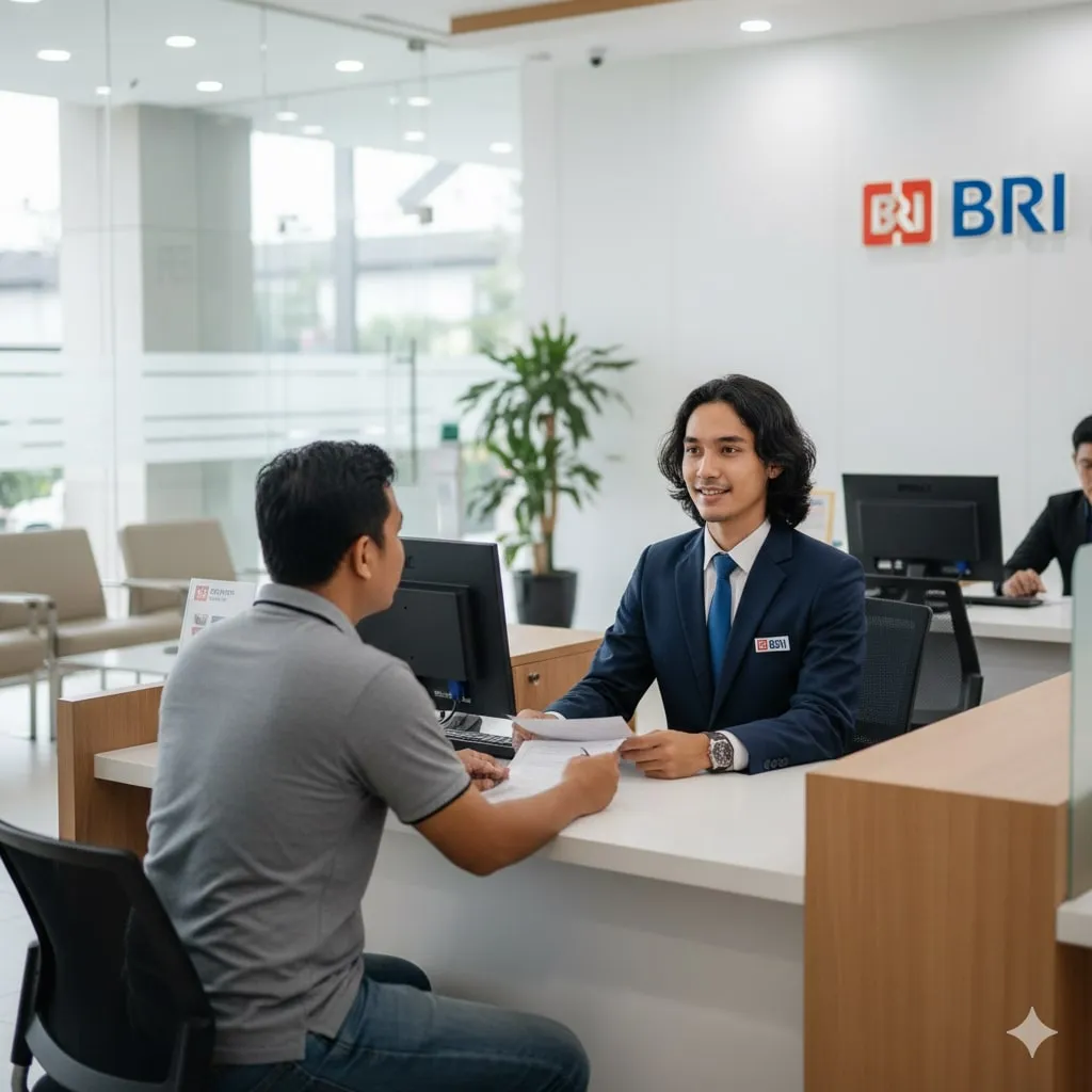Proses Pencairan Dana BRI Ceria (c) Ilustrasi AI