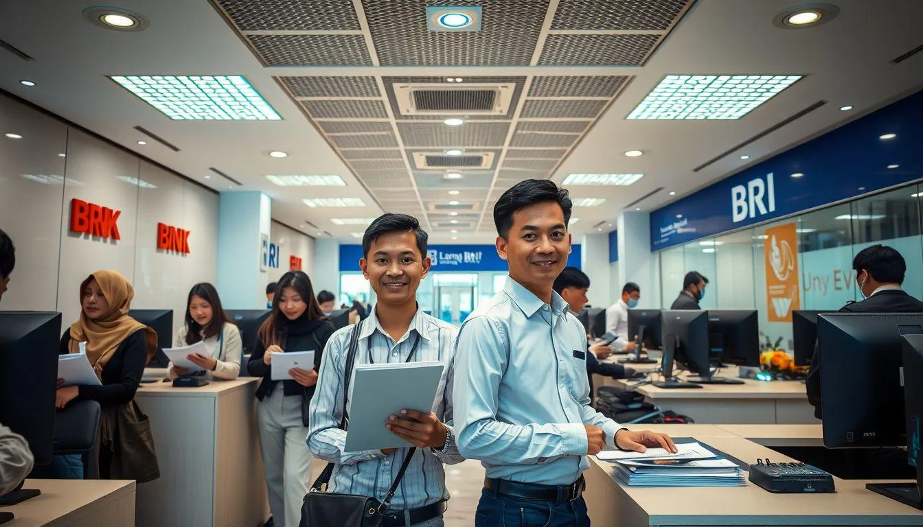 Cara Daftar BRI Link Secara Offline (c) Ilustrasi AI