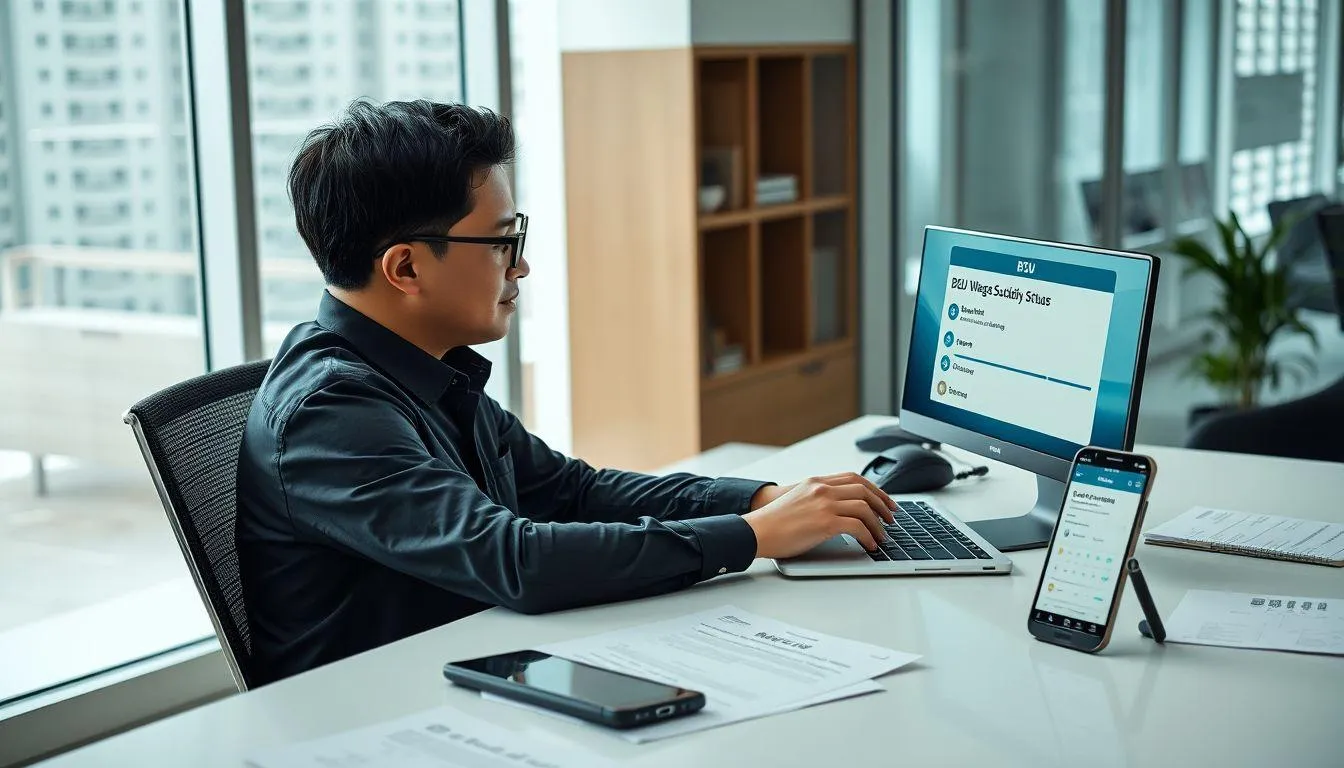 Cara Cek Status Penerima BSU (c) Ilustrasi AI