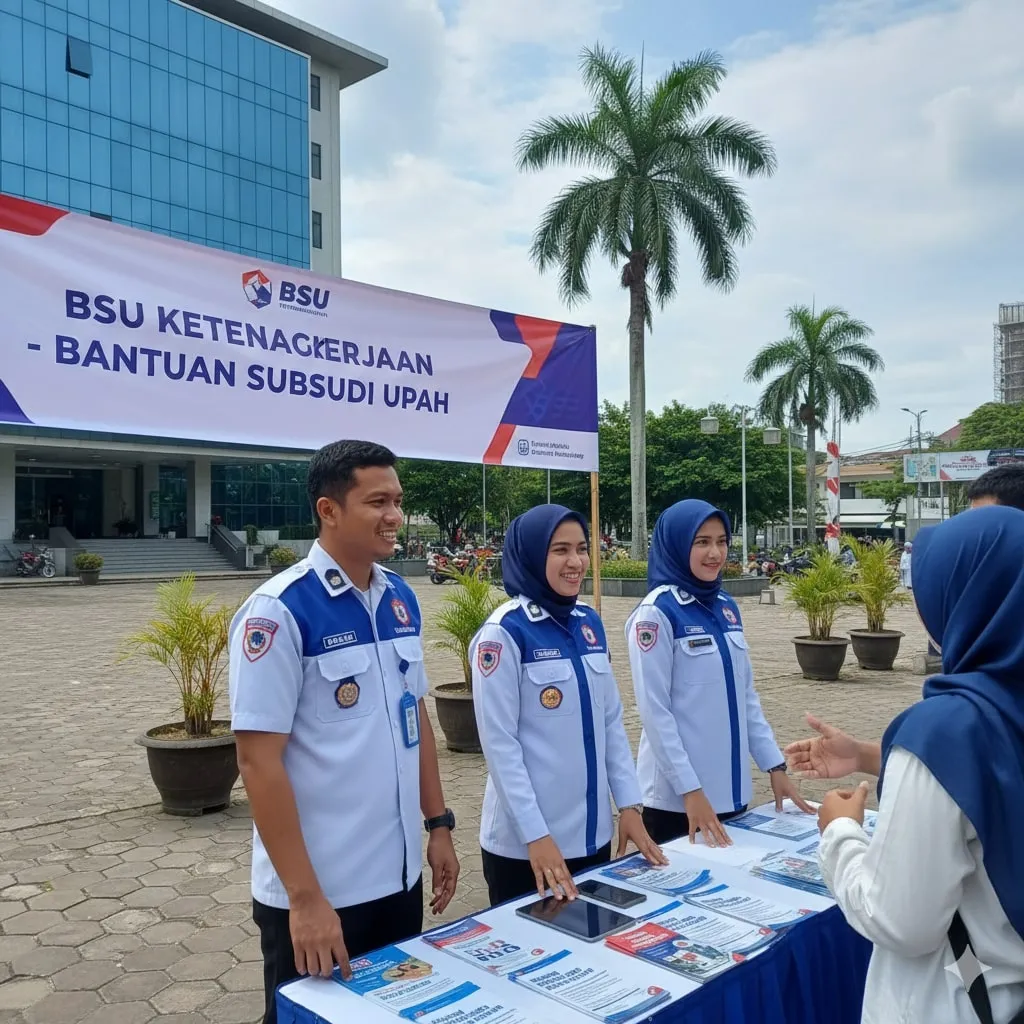 Jadwal dan Mekanisme Pencairan BSU Ketenagakerjaan (c) Ilustrasi AI