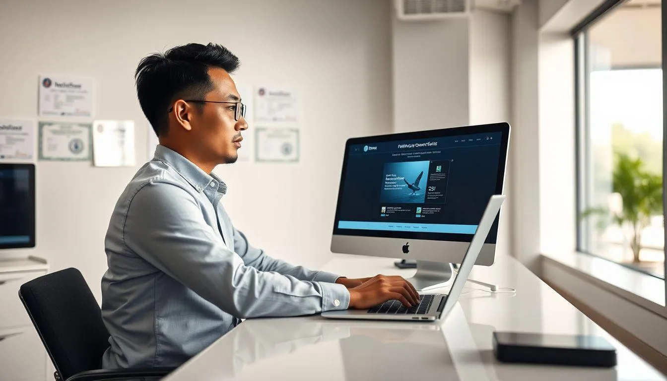 Langkah-langkah Pendaftaran Online (c) Ilustrasi AI