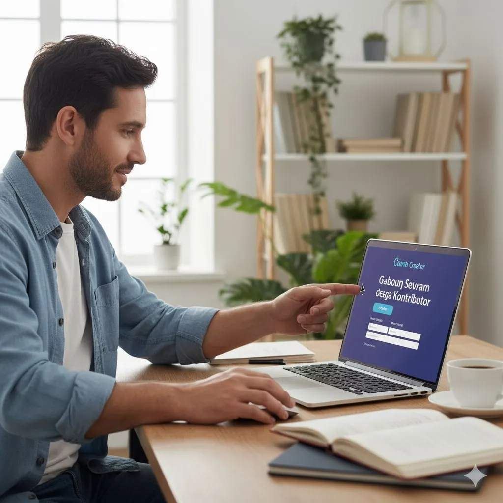 Tips Sukses Menjadi Canva Creator (c) Ilustrasi AI