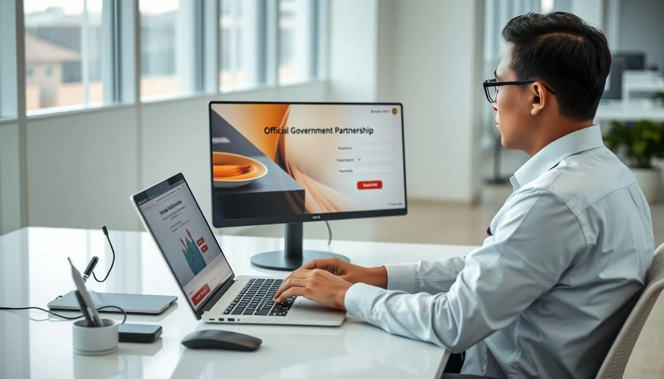 Langkah-Langkah Pendaftaran Online Mitra Catering (c) Ilustrasi AI