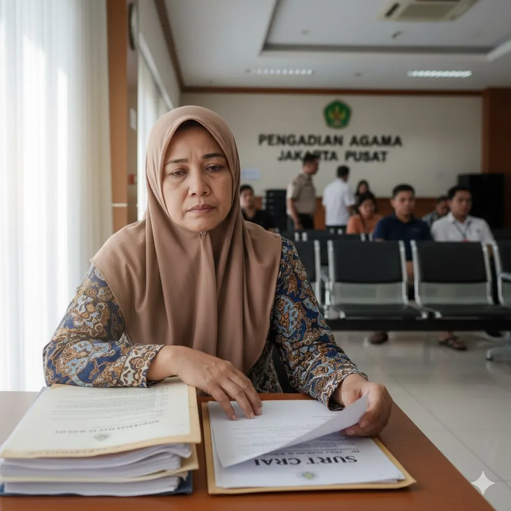 Prosedur Cerai Gugat (Gugatan Istri) (c) Ilustrasi AI